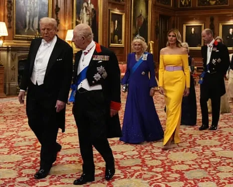 The Royal Family Roll Out Grand Welcome During Demonstrations; Jimmy Kimmel Pulled From Air Over Kirk Remarks